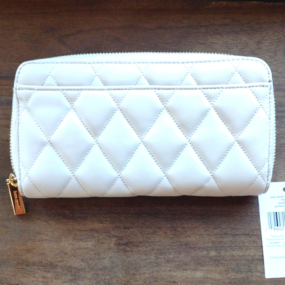 Kate Spade Wallet Quilted Leather Zip-Around Continental NWT - Picture 5 of 16